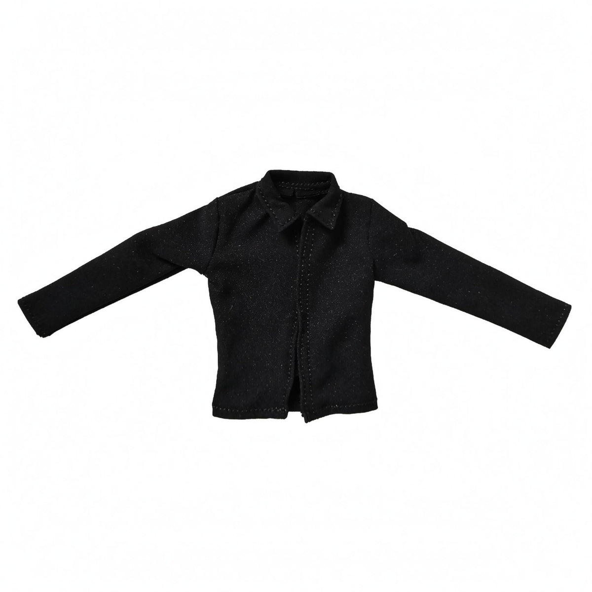 1/8 BJD Doll Shirt Long Sleeves Miniature Fashion Pointed Toy Clothing