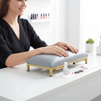 Adjustable Height Arm Rest Ergonomic Foldable Manicure Rest for Home Use