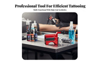 Liner & Shader straight-drive slide-action Machine High-Performance power unit Adjustable straight-drive Machine Low Vibration Quiet Operation for Apprentice Tattooists