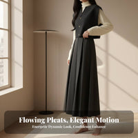 3 Pieces Academic Aesthetic 3-Piece Set Autumn Winter Fashion for Daily Wear