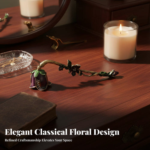 Candle Quencher Enamel Finish Dome Candle Quencher Wick Extinguishing Tool Prevents Smoke & Candle Material Spray