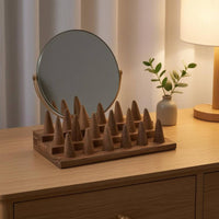 3-Tier Band Organizer Ready to Use Wood Band Display Stand Compact
