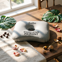 Ear Hole Soft Cushion Cushioned Shaped Neck Pillow Ergonomic