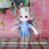 OB11 Doll Dress Summer Design Ob11 Doll Outfit Cute Design 1/12 Scale BJD Outfit