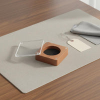 Wood Coin Box Clear Acrylic Cover Storage Easy to Accessible for Gift Giving