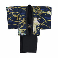 Japanese -Style Doll Outfit Easy to Put on Japanese Doll Kimono Fine Stitching Wide Sleeve Wrap Outfit
