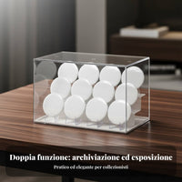Badge Display Case Dustproof Clear Pin Display Case High Clarity