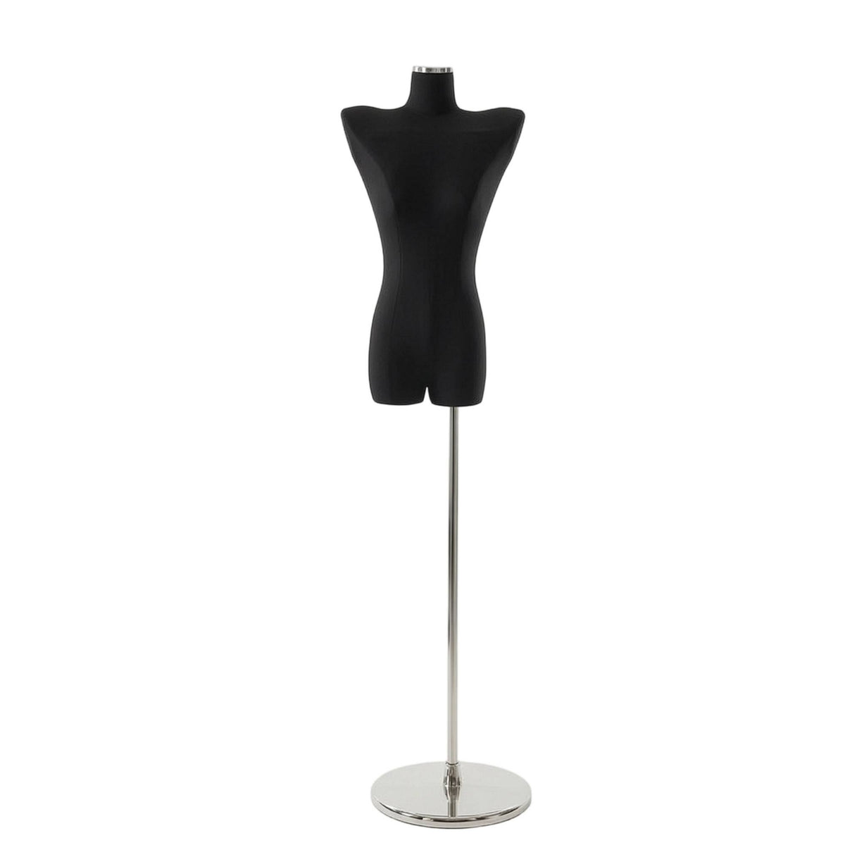 Female Torso Mannequin Long-Lasting Mannequin with Stand Movable for Designers