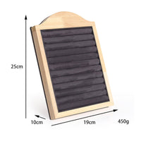 Velvet Band Display Stand Minimalist Design for Market Stall, Jewelry Collectors
