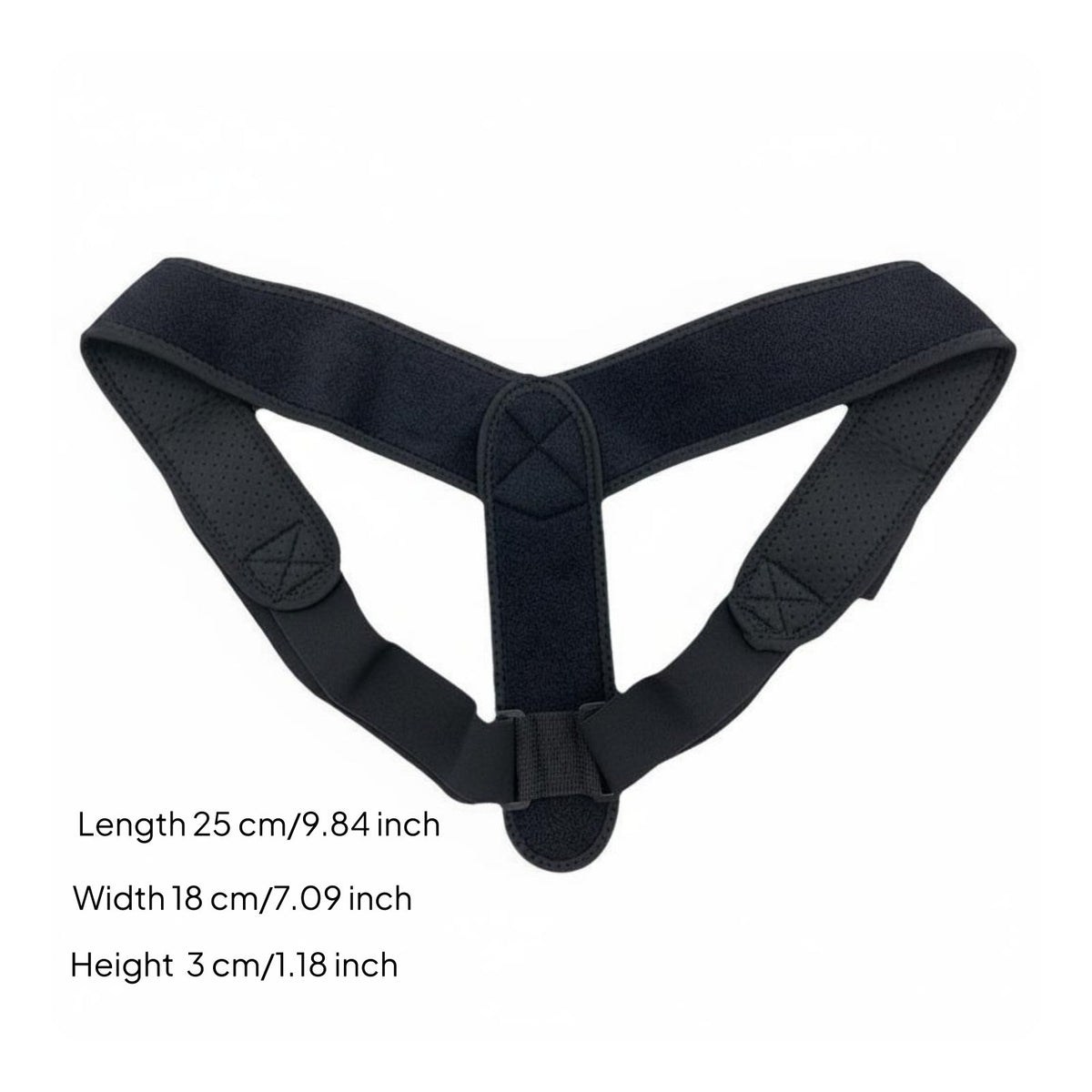 Back Posture Brace Invisible Under Clothes Shoulder Posture Corrector Breathable