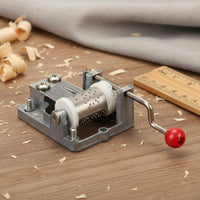 Manual Hand-Crank Melody Box Movement Cylindrical Drum Small Mechanism