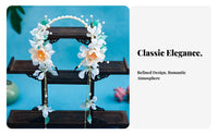 Traditional Chinese Tassel Hair Crown Detachable Tassels Tassel Hair Crown Ancient Design Flower Headpiece Meticulous