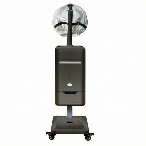 Spa Hair Steamer Drainage Tank Vertical Hair Steamer Beauty Equipment Touch Control Glossy Finish