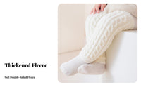 Fleece Lined Baby Leg Sleeves Soft & Comfortable Baby Crawling Knee Pads Infant Crawling Knee Pads Elastic & Stretchable