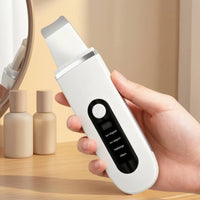 High-Frequency Skin Scrubber Rechargeable Blackhead Remover Gentle for Home