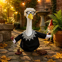 Judge Goose Costume Novelty Outdoor Decor Holiday Theme for Garden