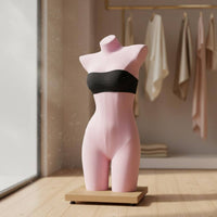 Lingerie Display Form Curvy Design Female Torso Mannequin Female Mannequin Torso Lightweight Adjustable Dress Form