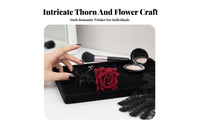 flower and Thorn Necklace Dark Romantic and design Neck Jewelry Adjustable Fit for Cosplayers
