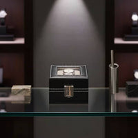 Single Watch Display Box Particle-Resistant Single Watch Box Soft Interior Lining Elegant Design