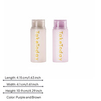 4 Pieces Silicone Travel Bottle Refillable Travel Shampoo Bottle Heat Resistant