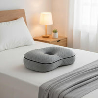 Donut Pillow for Ears Polyester Filling Ear Pillow with Hole Ergonomic Support