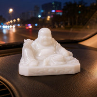 Maitreya Buddha Statue Smooth Buddha Ornament Gift Idea Home Decoration for Tea Pet Display