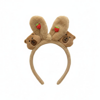 Cute Plush Bunny Ears Headband, Soft, Kids, Photos