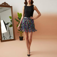 Tassel Waist Chain Tasseled Shiny Sequin Hip Wrap Sequined for Parties, Dancers