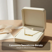 Mama Necklace Mother's Day Gift Mom Heart Locket 18K Gold Plated for Parents