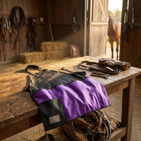 Horse Stable Apron Front Pocket Stable Apron Stitched Panels