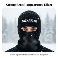 Black balaclava, full face warmth