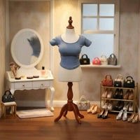 Doll T-Shirt Short Sleeve Mini Clothes Neat Seams