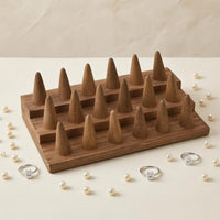 3-Tier Band Organizer Ready to Use Wood Band Display Stand Compact