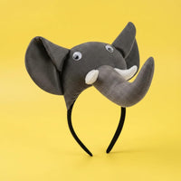 Elephant Headband 3D Design Dress-up Accessory Easy to Wear for Children