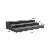 Tiered Watch Display Stand Microfiber for Live Stream