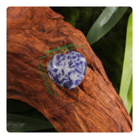 Undrilled Crystal Heart Semi-Finished Assorted Energy Center Stones Pocket Size