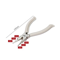6-Step Jewelry Pliers DIY 6 Step Pliers Comfortable Handle Hand Tool for Craft Room