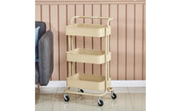 Hairdressing Tool Cart Movable Mobile Storage Rack Large Capacity for Kitchen