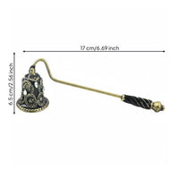 Jeweled Candle Snuffer Mediterranean Design Jeweled Candle Putter-Outer for Spa