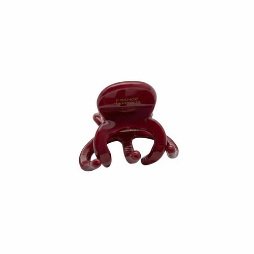 French Design Hair Grip Long-Lasting Small Hair Grip Mini Tentacle Jaw Hair Grip for Women, Hairstyling