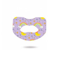 Mouth Strip with Central Opening Contoured for Travel, Snorers