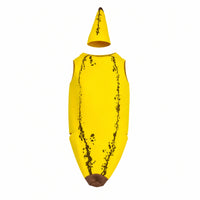Banana Costume Loose Pull-on Banana Costume Spot-Clean Clean for Children