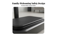 Bluetooth Speaker Vibration Plate Machine with Handle Adjustable Speed Levels Standing Shaker Platform with Handrail Anti-Slip Surface Full Body Vibration Exercise Machine Digital Control Panel for Seniors Seekers, Adults, Indoor, Living Room