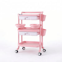 Beauty Trolley Versatile Salon Trolley Heavy Duty for Clinics, Nail Technicians
