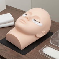 Eyelash Extension Training Head Reusable Eyelash Extension Practice Head