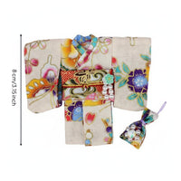Doll Kimono Set Traditional BJD Doll Kimono Outfit Collectible Toy Apparel