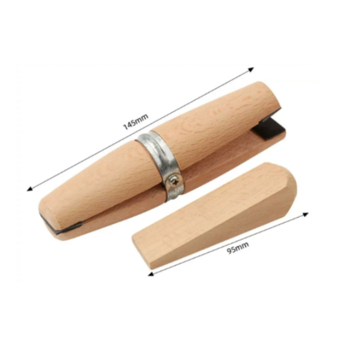Wooden Band Clamp Non-Damaging Grip Wood Band Clamp Secure Clamping for Jewelers