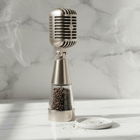 Pepper Mill Pepper Shaker with Handle MIC Design Seasoning Shaker Medium Holes Table Accessory for Kitchen Counter