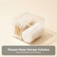 Lidded makeup Sponge Case Sleek and Elegant Cosmetic Organizer Multi-Compartment