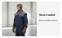 Long-Lasting Material Retardant Metalwork Hood Adjustable Fit Metalwork Hood Breathable for Welders, Industrial Workers